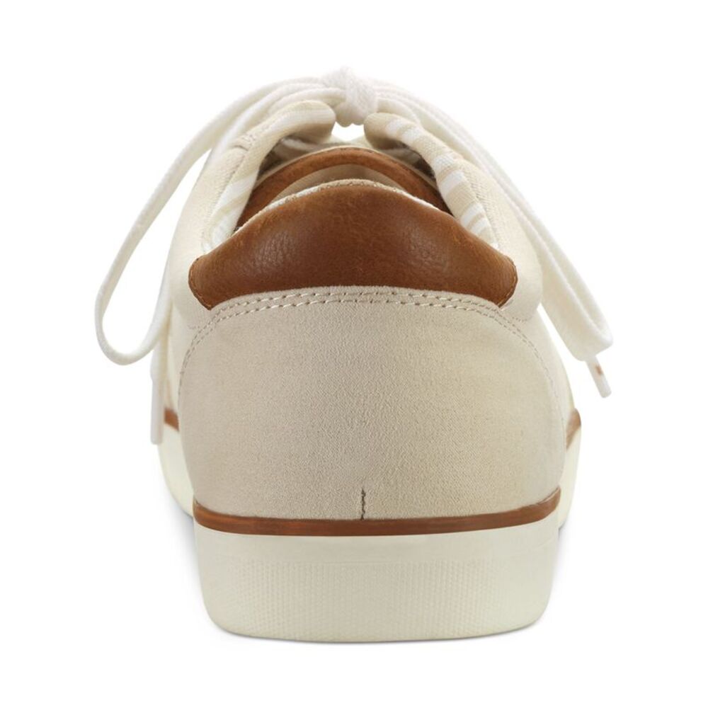 CLUBROOM Mens Beige Lightweight Cameron Round Toe Lace-Up Sneakers Shoes 10.5 M - Picture 2 of 4